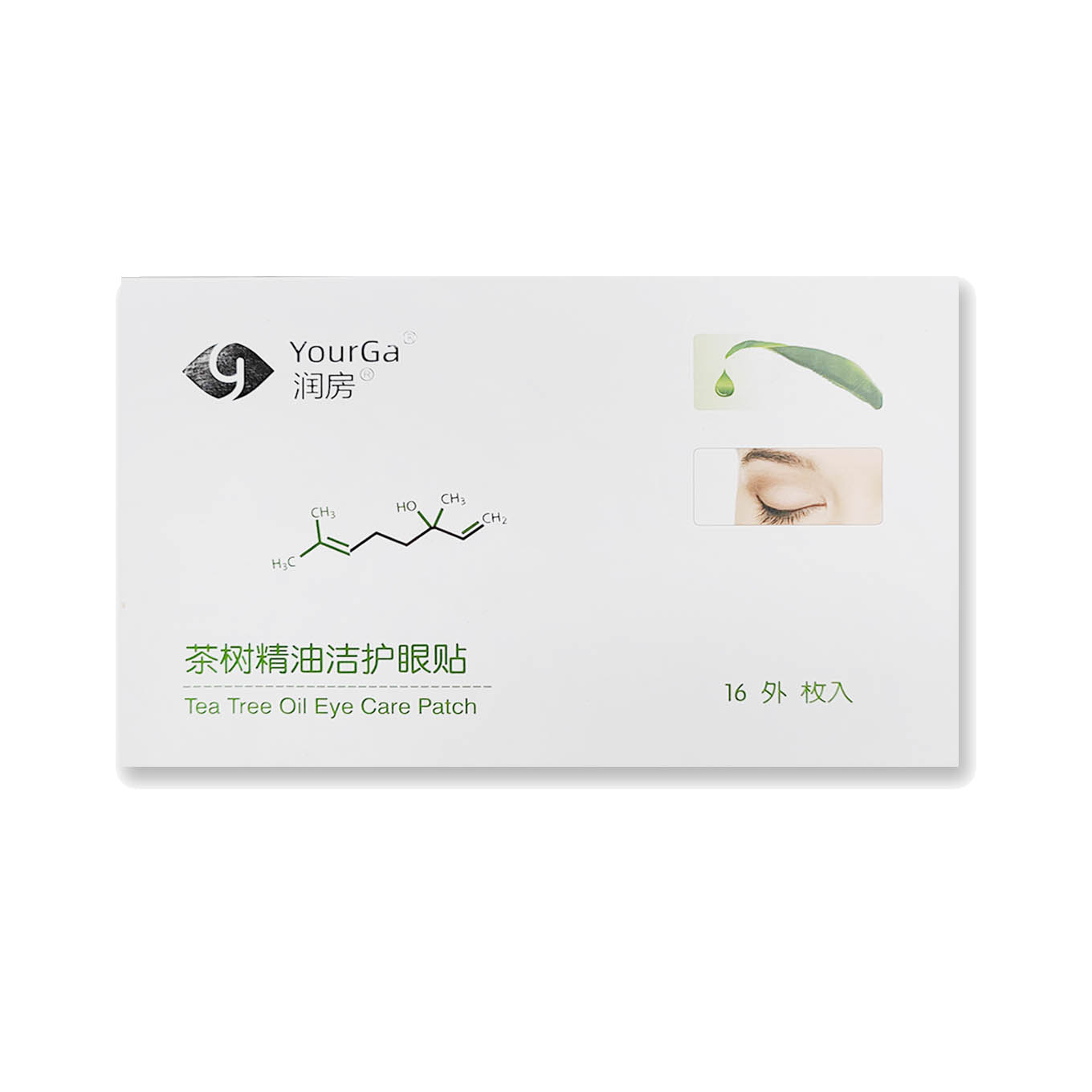 润房 茶树精油洁护眼贴